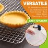 imageSpring Chef 10 x 15 Inch Stainless Steel Cooling Rack for Cooking ampamp Baking  Heavy Duty Cookie Cooling Rack for Kitchen  Oven Safe  Fits Jelly Roll Pan  Dishwasher Safe2 Pack