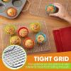 imageSpring Chef 10 x 15 Inch Stainless Steel Cooling Rack for Cooking ampamp Baking  Heavy Duty Cookie Cooling Rack for Kitchen  Oven Safe  Fits Jelly Roll Pan  Dishwasher Safe2 Pack