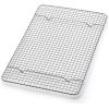 imageSpring Chef 10 x 15 Inch Stainless Steel Cooling Rack for Cooking ampamp Baking  Heavy Duty Cookie Cooling Rack for Kitchen  Oven Safe  Fits Jelly Roll Pan  Dishwasher Safe1 Pack
