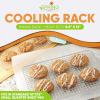 imageSpring Chef 10 x 15 Inch Stainless Steel Cooling Rack for Cooking ampamp Baking  Heavy Duty Cookie Cooling Rack for Kitchen  Oven Safe  Fits Jelly Roll Pan  Dishwasher Safe2 Pack