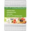 imageSpring Chef 10 x 15 Inch Stainless Steel Cooling Rack for Cooking ampamp Baking  Heavy Duty Cookie Cooling Rack for Kitchen  Oven Safe  Fits Jelly Roll Pan  Dishwasher Safe1 Pack