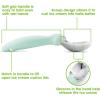 imageSpring Chef 188 Stainless Steel Ice Cream Scoop with Soft Grip Handle  Heavy Duty Ice Cream Scooper for Gelato Sorbet Cookie Dough Melon Sundae  Dishwasher Safe Kitchen Tool  BlackMint