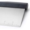 imageSpring Chef Dough Bench Scraper for Baking with Markings  Stainless Steel Kitchen Dough Cutter Tool with Bowl Pastry Scraper for Pizza Bread Pastries  Bench Knife  Dishwasher Safe  BlackGray