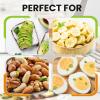 imageSpring Chef Dough Blender For Baking Heavy Duty Dough Cutter Tool Stainless Steel Pastry Cutter Tool with Sharp ampamp Sturdy Blades Pastry Blender for Easy Mixing Dishwasher Safe  XL Size  BlackMint