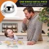 imageSpring Chef Extra Large Cookie Scoop 188 Stainless Steel Melon Baller Scoop Spring Loaded Trigger Release for Cookie Dough Ice Cream Meatball Cupcake 55 tablespoon tbsp portion 10 BlackMint