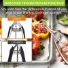 imageSpring Chef Extra Large Cookie Scoop 188 Stainless Steel Melon Baller Scoop Spring Loaded Trigger Release for Cookie Dough Ice Cream Meatball Cupcake 55 tablespoon tbsp portion 10 BlackBlack