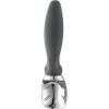 imageSpring Chef Ice Cream Scoop with Soft Grip Handle Professional Heavy Duty Sturdy Scooper Premium Kitchen Tool for Cookie Dough Gelato Sorbet MangoGray