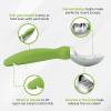 imageSpring Chef Ice Cream Scoop with Soft Grip Handle Professional Heavy Duty Sturdy Scooper Premium Kitchen Tool for Cookie Dough Gelato Sorbet MangoGreen