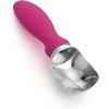 imageSpring Chef Ice Cream Scoop with Soft Grip Handle Professional Heavy Duty Sturdy Scooper Premium Kitchen Tool for Cookie Dough Gelato Sorbet MangoMagenta
