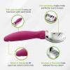 imageSpring Chef Ice Cream Scoop with Soft Grip Handle Professional Heavy Duty Sturdy Scooper Premium Kitchen Tool for Cookie Dough Gelato Sorbet MangoMagenta