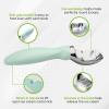 imageSpring Chef Ice Cream Scoop with Soft Grip Handle Professional Heavy Duty Sturdy Scooper Premium Kitchen Tool for Cookie Dough Gelato Sorbet MangoMint