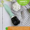 imageSpring Chef Ice Cream Scoop with Soft Grip Handle Professional Heavy Duty Sturdy Scooper Premium Kitchen Tool for Cookie Dough Gelato Sorbet MangoMint