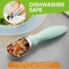 imageSpring Chef Ice Cream Scoop with Soft Grip Handle Professional Heavy Duty Sturdy Scooper Premium Kitchen Tool for Cookie Dough Gelato Sorbet MangoMint