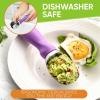 imageSpring Chef Ice Cream Scoop with Soft Grip Handle Professional Heavy Duty Sturdy Scooper Premium Kitchen Tool for Cookie Dough Gelato Sorbet MangoOrchid