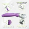 imageSpring Chef Ice Cream Scoop with Soft Grip Handle Professional Heavy Duty Sturdy Scooper Premium Kitchen Tool for Cookie Dough Gelato Sorbet MangoOrchid