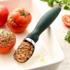 imageSpring Chef Ice Cream Scoop with Soft Grip Handle Professional Heavy Duty Sturdy Scooper Premium Kitchen Tool for Cookie Dough Gelato Sorbet MangoPine Green