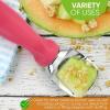 imageSpring Chef Ice Cream Scoop with Soft Grip Handle Professional Heavy Duty Sturdy Scooper Premium Kitchen Tool for Cookie Dough Gelato Sorbet MangoPink
