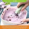 imageSpring Chef Ice Cream Scoop with Soft Grip Handle Professional Heavy Duty Sturdy Scooper Premium Kitchen Tool for Cookie Dough Gelato Sorbet MangoPistachio