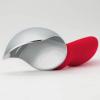 imageSpring Chef Ice Cream Scoop with Soft Grip Handle Professional Heavy Duty Sturdy Scooper Premium Kitchen Tool for Cookie Dough Gelato Sorbet MangoRed