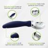 imageSpring Chef Ice Cream Scoop with Soft Grip Handle Professional Heavy Duty Sturdy Scooper Premium Kitchen Tool for Cookie Dough Gelato Sorbet MangoSapphire