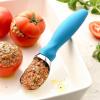 imageSpring Chef Ice Cream Scoop with Soft Grip Handle Professional Heavy Duty Sturdy Scooper Premium Kitchen Tool for Cookie Dough Gelato Sorbet MangoTeal
