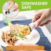 imageSpring Chef Ice Cream Scoop with Soft Grip Handle Professional Heavy Duty Sturdy Scooper Premium Kitchen Tool for Cookie Dough Gelato Sorbet MangoWhite