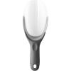 imageSpring Chef Magnetic Ice Scoop for Freezer  BPAFree FlexiPlastic Popcorn Scoop with Soft Grip Handle  Dishwasher Safe Ice Scooper  Kitchen Food Scooper for Flour Grains Candy Pet Food  BlackGray