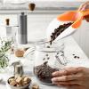 imageSpring Chef Magnetic Ice Scoop for Freezer  BPAFree FlexiPlastic Popcorn Scoop with Soft Grip Handle  Dishwasher Safe Ice Scooper  Kitchen Food Scooper for Flour Grains Candy Pet Food  BlackMango