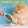 imageSpring Chef Magnetic Ice Scoop for Freezer  BPAFree FlexiPlastic Popcorn Scoop with Soft Grip Handle  Dishwasher Safe Ice Scooper  Kitchen Food Scooper for Flour Grains Candy Pet Food  BlackMint