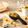 imageSpring Chef Magnetic Ice Scoop for Freezer  BPAFree FlexiPlastic Popcorn Scoop with Soft Grip Handle  Dishwasher Safe Ice Scooper  Kitchen Food Scooper for Flour Grains Candy Pet Food  BlackBlack