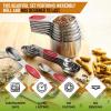 imageSpring Chef Magnetic Measuring Cups ampamp Spoons Set Patent Pending Strong N45 Magnets Heavy Duty Stainless Steel Fits in Spice Jars for Baking ampamp Cooking BPA Free Set of 15 with Leveler MulticolorRed