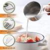 imageSpring Chef Magnetic Measuring Cups ampamp Spoons Set Patent Pending Strong N45 Magnets Heavy Duty Stainless Steel Fits in Spice Jars for Baking ampamp Cooking BPA Free Round Set of 15 with Leveler BlackCups  Spoons  Set of 15