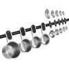 imageSpring Chef Magnetic Measuring Cups ampamp Spoons Set Patent Pending Strong N45 Magnets Heavy Duty Stainless Steel Fits in Spice Jars for Baking ampamp Cooking BPA Free Set of 15 with Leveler MulticolorBlack