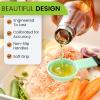imageSpring Chef Magnetic Measuring Cups and Spoons Set of 9 Nesting Kitchen Tool with Easy to Read Markings for Measuring Dry or Liquid Ingredient BPA Free BlackMint