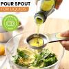 imageSpring Chef Magnetic Stainless Steel Measuring Cups Patent Pending Kitchen Tools with Easy to Read Markings for Measuring Dry or Liquid Ingredients Set of 7 BlackPastel