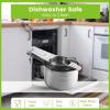 imageSpring Chef Magnetic Stainless Steel Measuring Cups Patent Pending Kitchen Tools with Easy to Read Markings for Measuring Dry or Liquid Ingredients Set of 7 BlackStainless Steel