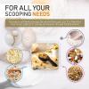 imageSpring Chef Premium Ice Cream Scoop ampamp Magnetic Ice Scoop  2 Product Bundle  Black