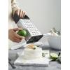 imageSpring Chef Professional 10quot Stainless Steel Parmesan Cheese Grater with Handle 4 Sided Handheld Box Grater Kitchen Potato Shredder for Hash Browns Hard Cheese Ginger Vegetables Carrot  MintGray