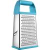 imageSpring Chef Professional 10quot Stainless Steel Parmesan Cheese Grater with Handle 4 Sided Handheld Box Grater Kitchen Potato Shredder for Hash Browns Hard Cheese Ginger Vegetables Carrot  MintBlue Aqua Sky