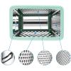 imageSpring Chef Professional Cheese Grater  Stainless Steel XL Size 4 Sides  Perfect Box Grater for Parmesan Cheese Vegetables Ginger  Dishwasher Safe  BlackMint