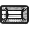 imageSpring Chef Professional Cheese Grater  Stainless Steel XL Size 4 Sides  Perfect Box Grater for Parmesan Cheese Vegetables Ginger  Dishwasher Safe  BlackBlack