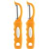 imageSpring Chef Professional Red Swivel Vegetable Peeler for Kitchen Stainless Steel Potato Peelers with Soft Grip Handle Perfect for Peeling Apple Veggie Fruit Carrot Dishwasher Safe  Set of 2Mango
