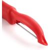 imageSpring Chef Professional Red Swivel Vegetable Peeler for Kitchen Stainless Steel Potato Peelers with Soft Grip Handle Perfect for Peeling Apple Veggie Fruit Carrot Dishwasher Safe  Set of 2Red