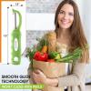 imageSpring Chef Professional Red Swivel Vegetable Peeler for Kitchen Stainless Steel Potato Peelers with Soft Grip Handle Perfect for Peeling Apple Veggie Fruit Carrot Dishwasher Safe  Set of 2Green