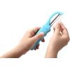 imageSpring Chef Professional Red Swivel Vegetable Peeler for Kitchen Stainless Steel Potato Peelers with Soft Grip Handle Perfect for Peeling Apple Veggie Fruit Carrot Dishwasher Safe  Set of 2Blue Aqua Sky