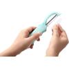 imageSpring Chef Professional Red Swivel Vegetable Peeler for Kitchen Stainless Steel Potato Peelers with Soft Grip Handle Perfect for Peeling Apple Veggie Fruit Carrot Dishwasher Safe  Set of 2Mint