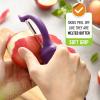 imageSpring Chef Professional Red Swivel Vegetable Peeler for Kitchen Stainless Steel Potato Peelers with Soft Grip Handle Perfect for Peeling Apple Veggie Fruit Carrot Dishwasher Safe  Set of 2Purple