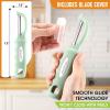 imageSpring Chef Professional Red Swivel Vegetable Peeler for Kitchen Stainless Steel Potato Peelers with Soft Grip Handle Perfect for Peeling Apple Veggie Fruit Carrot Dishwasher Safe  Set of 2Pistachio