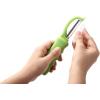 imageSpring Chef Professional Red Swivel Vegetable Peeler for Kitchen Stainless Steel Potato Peelers with Soft Grip Handle Perfect for Peeling Apple Veggie Fruit Carrot Dishwasher Safe  Set of 2Green