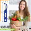 imageSpring Chef Professional Red Swivel Vegetable Peeler for Kitchen Stainless Steel Potato Peelers with Soft Grip Handle Perfect for Peeling Apple Veggie Fruit Carrot Dishwasher Safe  Set of 2Sapphire